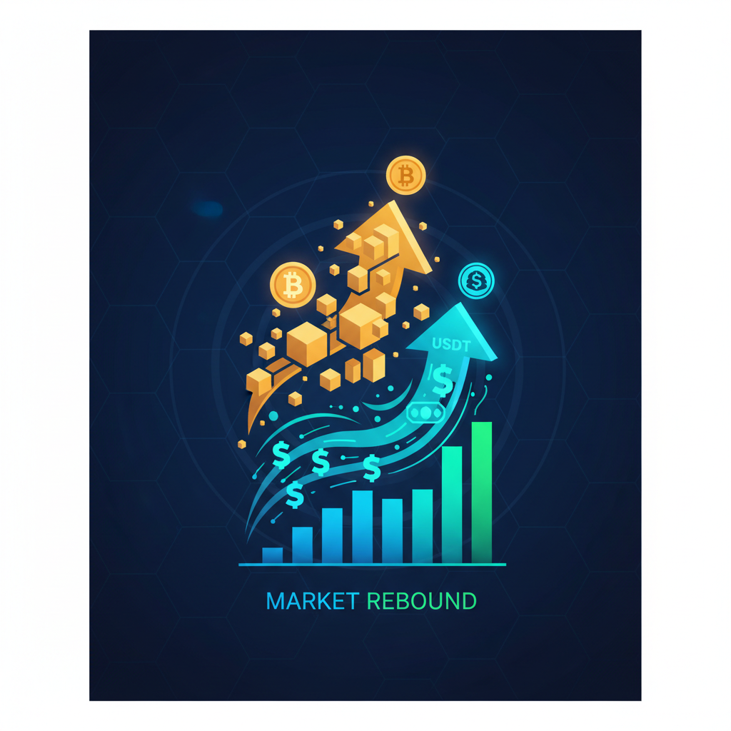 ビットコイン反発の裏で何が起きた？USDT増加が示す市場の流動性変化