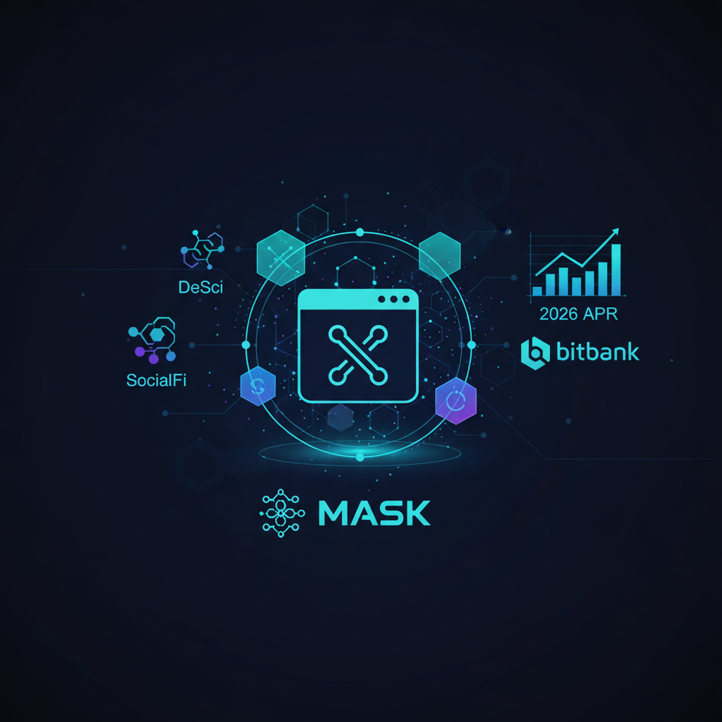 マスクネットワーク（MASK）の今後は？2026年の価格予想と将来性を徹底解説