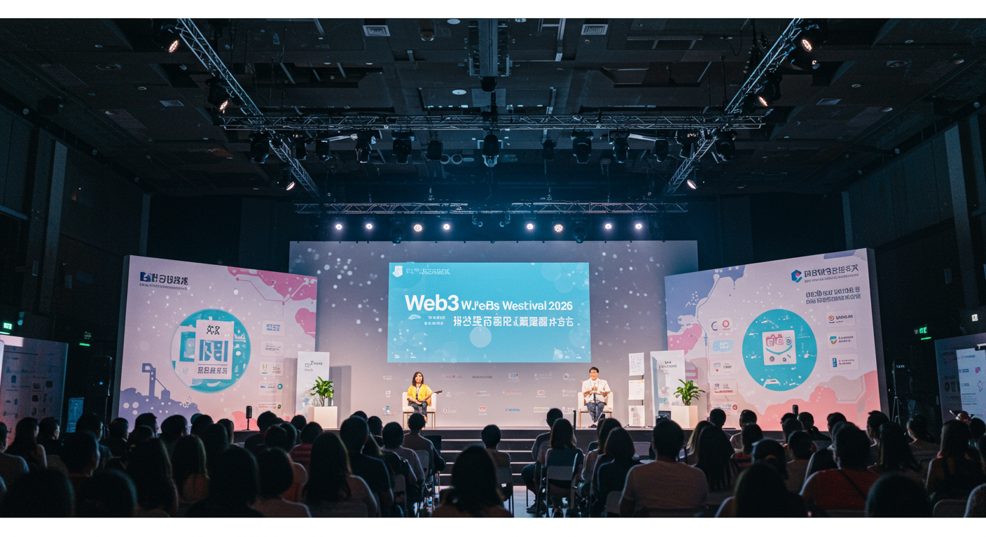 香港Web3 Festival 2026、AI・暗号資産金融・資産トークン化が主軸に